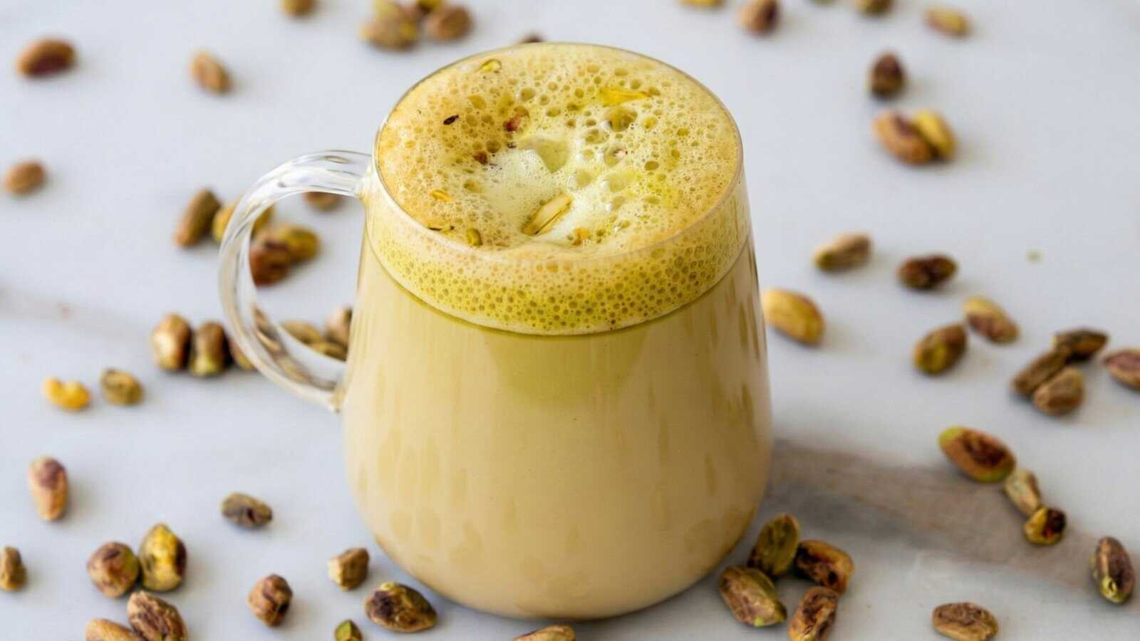 Real Pistachio Latte: Homemade Flavor Better Than Starbucks